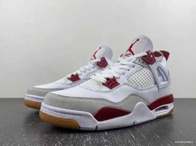 4 Retro DR5415-160 Jordan SB Pine Red 0601